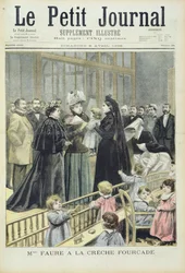 Madame Faure à la crèche Fourcade, du 
